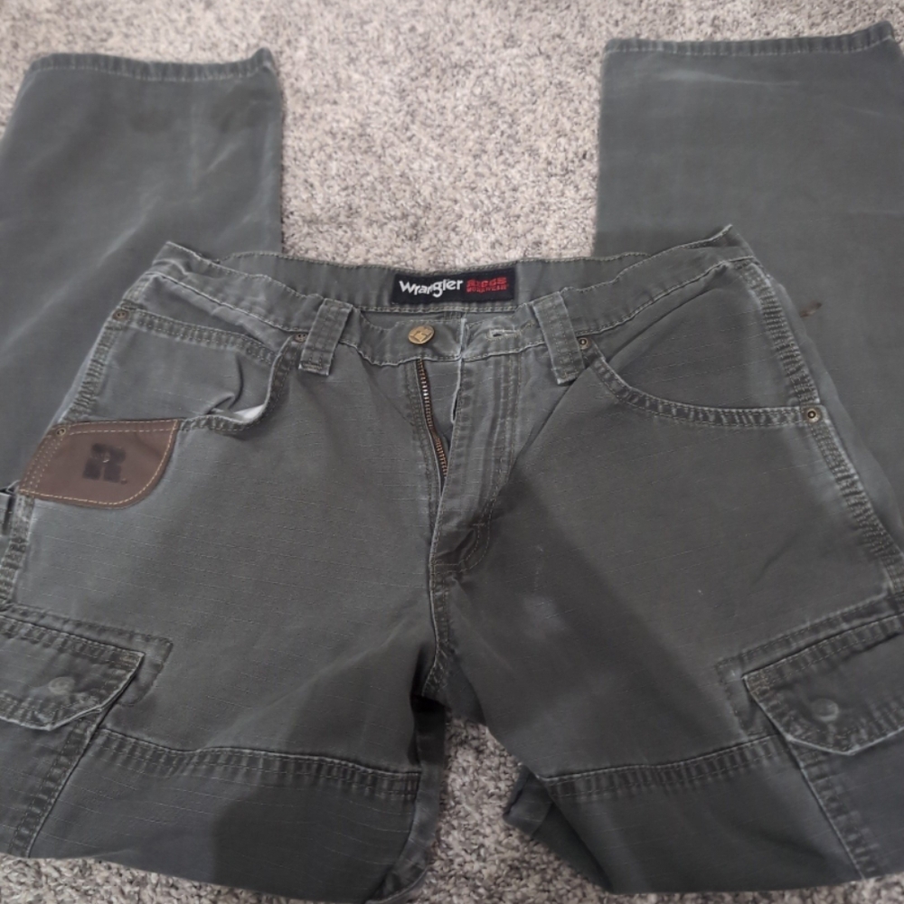 Wrangler Men's Gray Cargo Pants